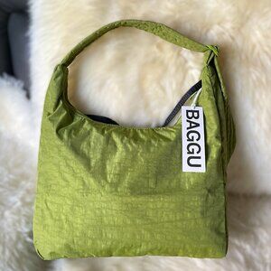 NWT Baggu Regular Shoulder Bag - Green Juice